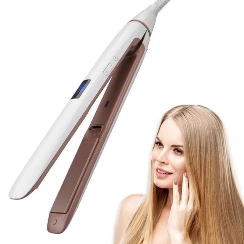 Bestselling Lcd Display Screen Portable Ceramic Coating Heating Straight Hair Clip Salon Styling Tool