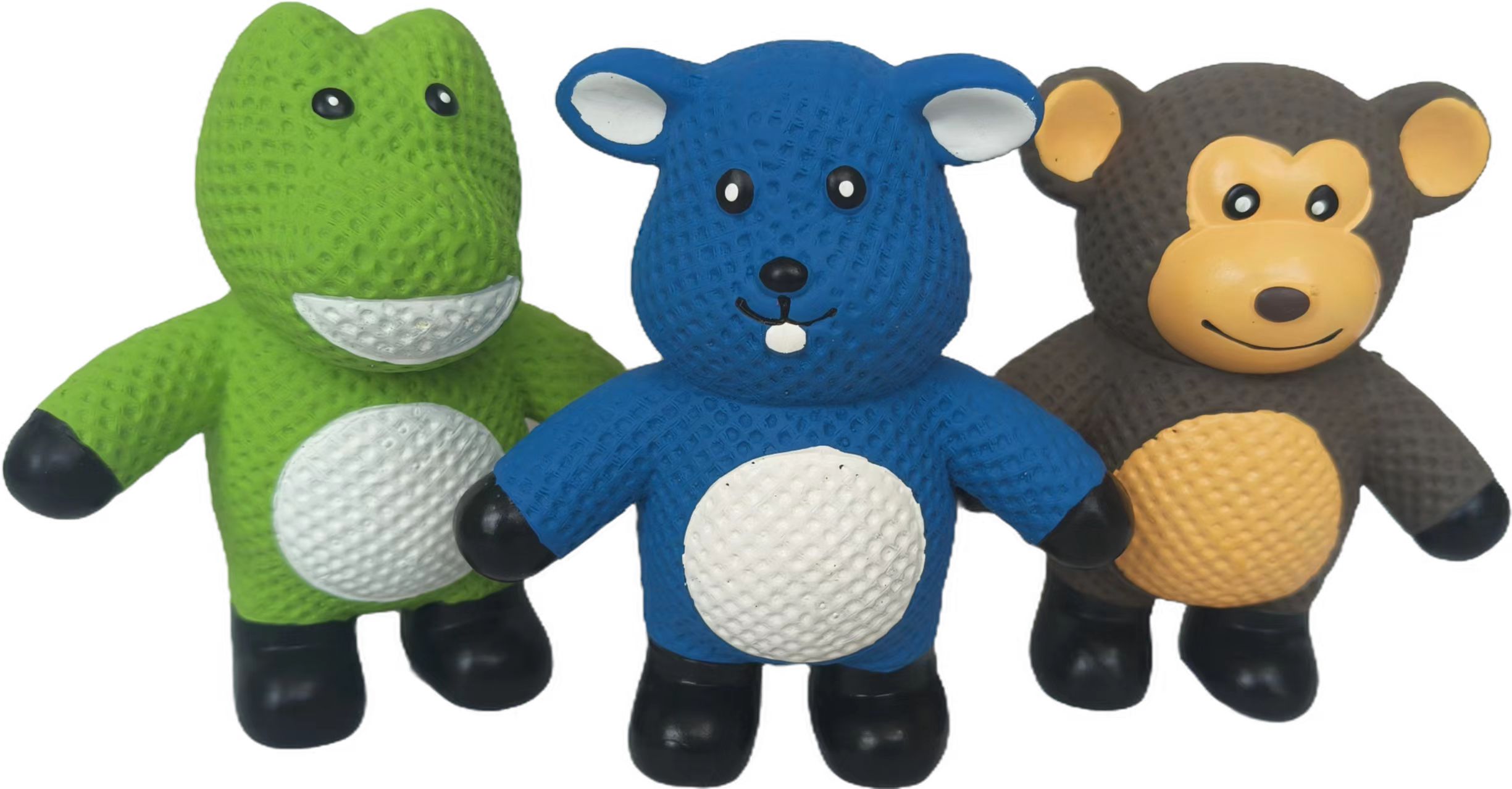Chewable Durable Animal Shape Puppet - Fun & Safe Dog Toy Made of High-Quality Latex