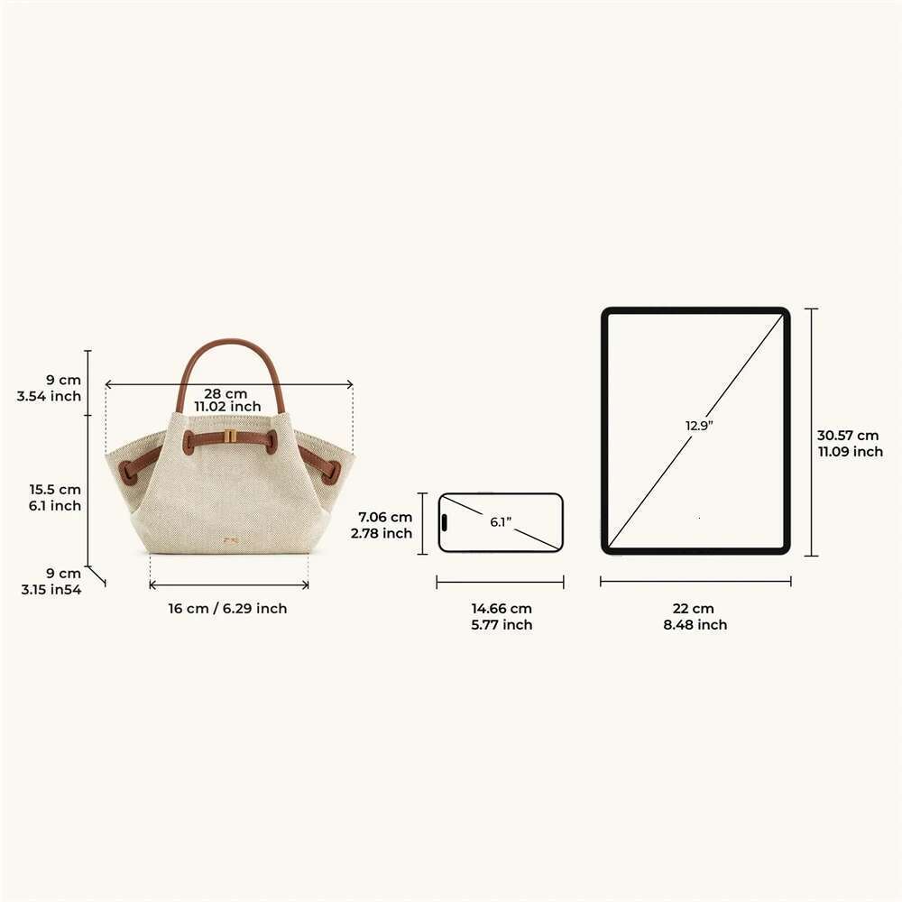 JW PEI 2025New Women's Canvas Brown Crossbody Shoulder Mini Vegan Tote Handbag Dumpling Bag High Quality Leather