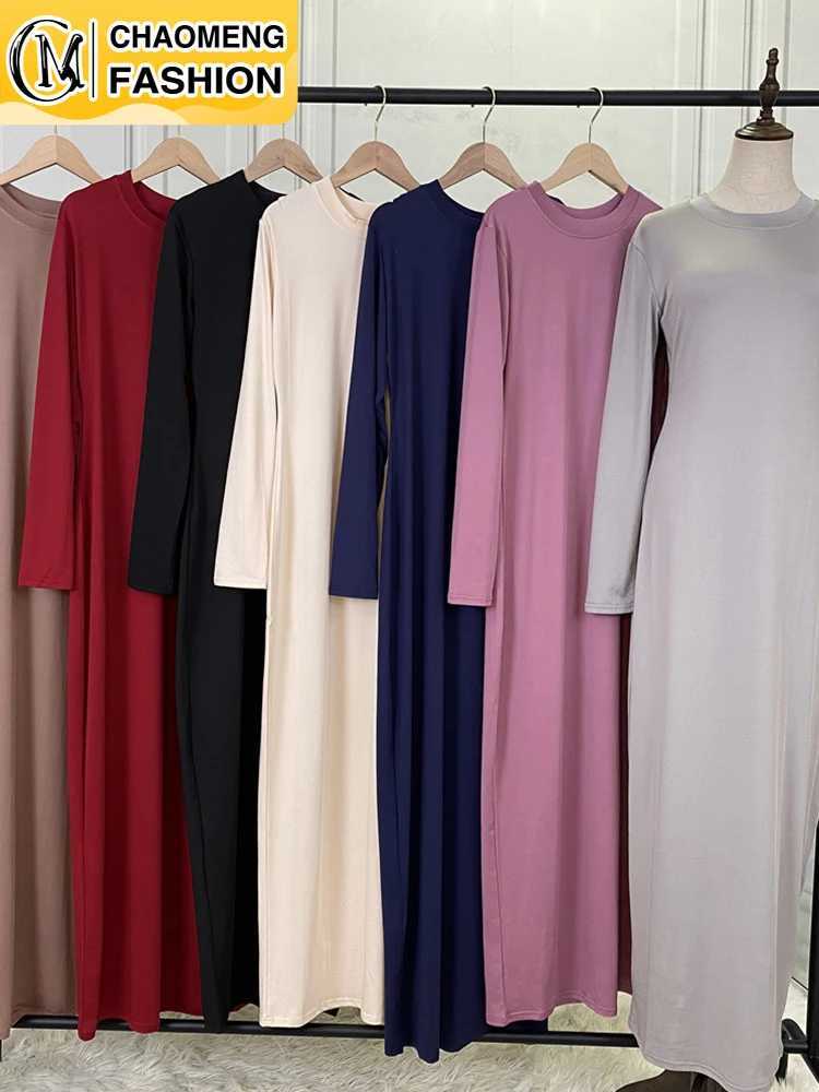 All-Match New Arrivals Muslim For Women Hijab Dress Middle East Dubai Abaya Turkey Kaftan Islamic Clothing Femme Arabic Vestido X2505141