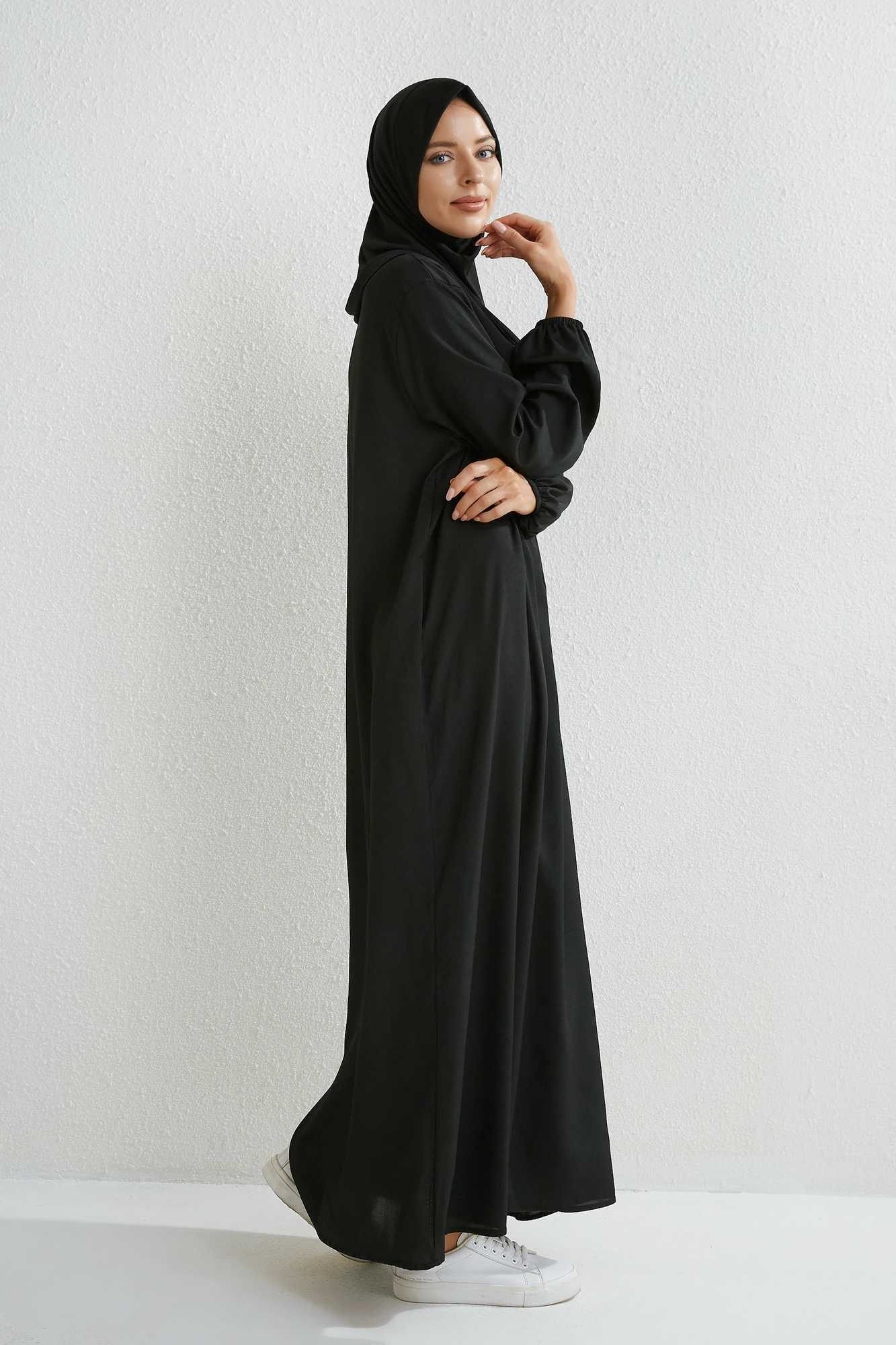 Muslim Dresses Women Maxi Dresses Mujer Vestidoes Female Loose Dresses Full Slve Printed Floral Casual Robe Long Dress X250514