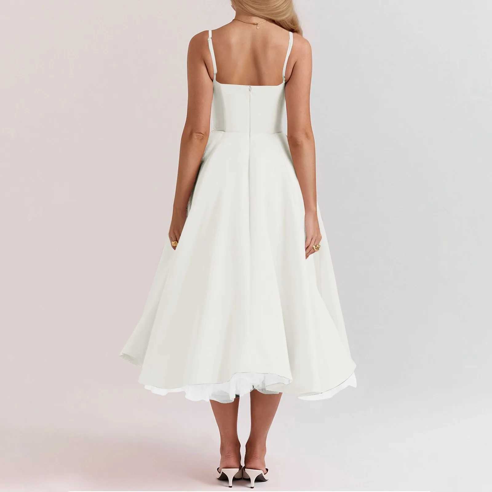 Elegant Womens Long Dresses Sexy Clothing Y2k Summer Mesh Suspender Dress Long Elbise Kadin Dress Door GirlsXJ250514