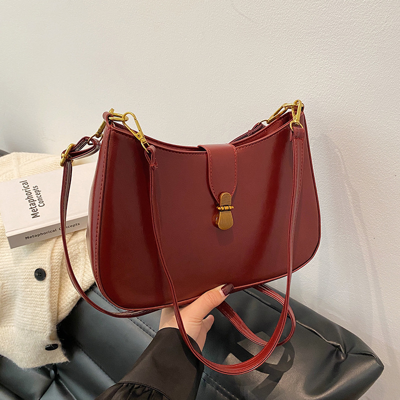 Free Delivery Designer Bag French Style Niche Underarm For Women 2025 New Fashionable Small Square Versatile And Stylish Single Shoulder Crossbody Lux