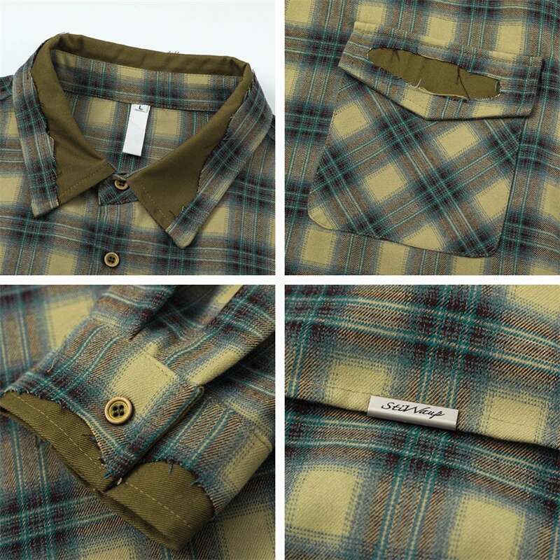 Casual Checked Shirt Women Tops Woman Choice Welcome Deals Womens Shirts Women's Long Sleeve Blouse Western Female