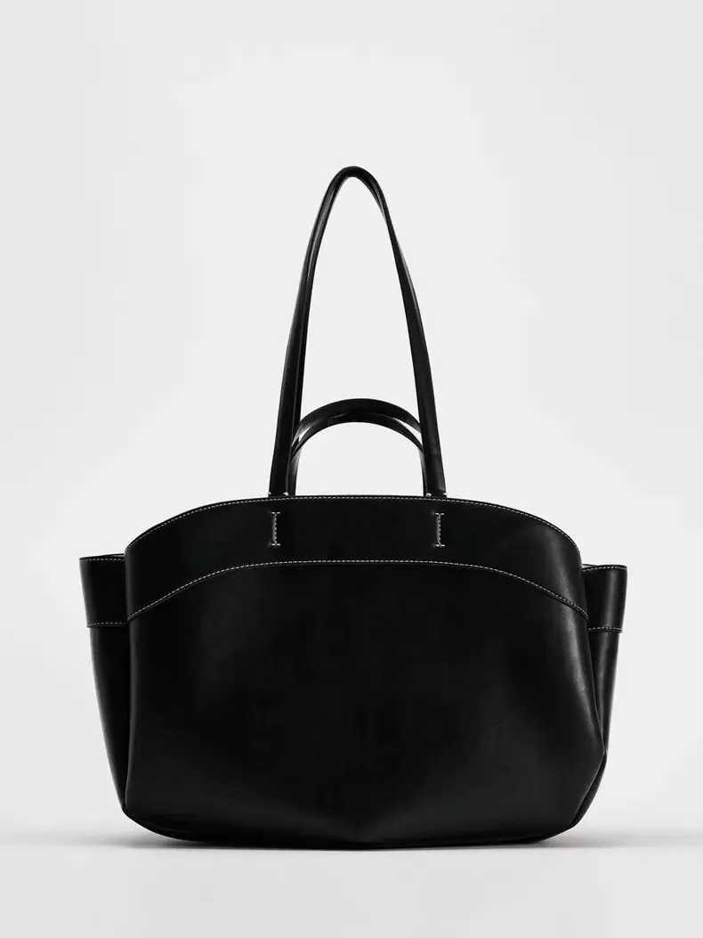Cust Name Wen Tote Bag Underarm Pouch Large Capacity Pu Leather Shoder Bag Crossbody Bag Casual Portable Bucket Bags Z250514