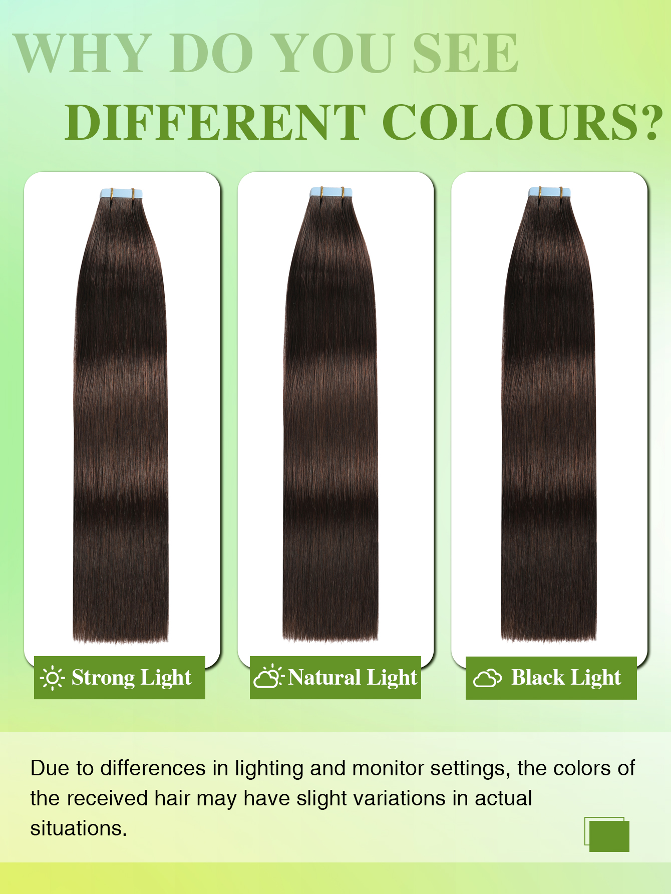 ViBESHiFT 12-24 Inch Skin Weft Hair Extensions Hair bundle Hair piece 100% Real Human Hair Tape In Hair Extensions 20pcs/40g/50g Natural
