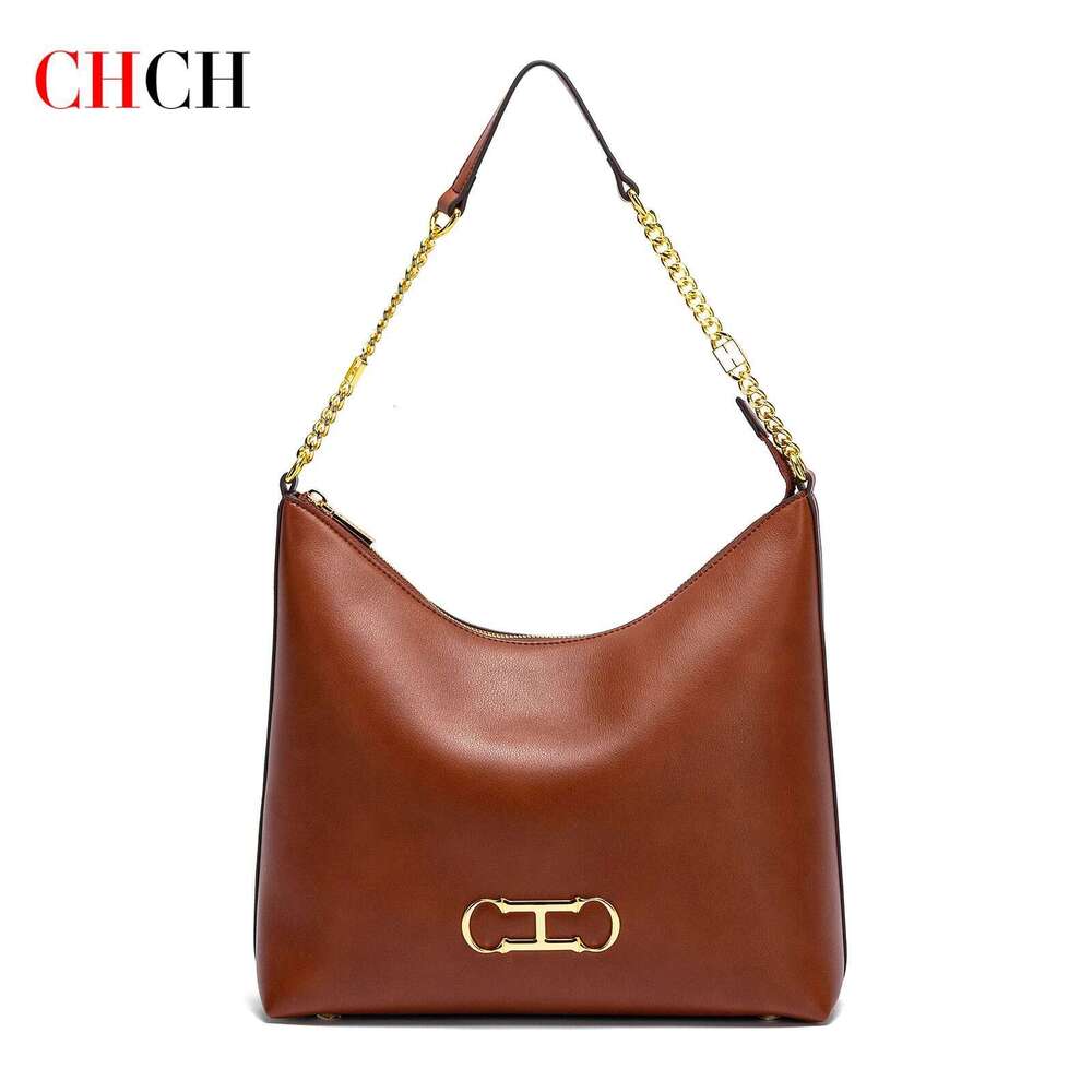 chch womens tote spring new light green handbag simple solid color commuter storage bag 250514