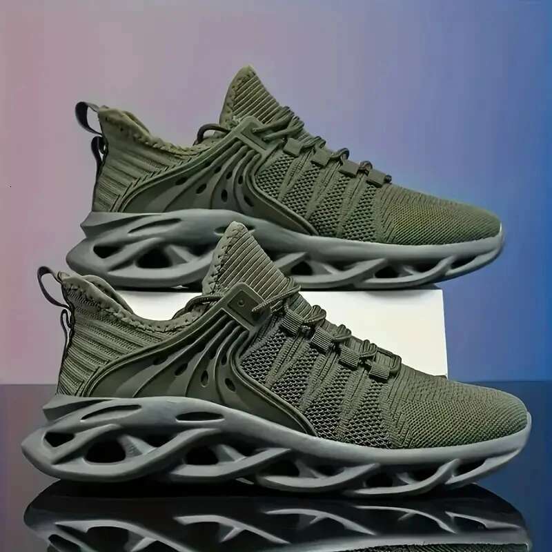 Men's Breathable Casual Sneakers Air Mesh Running Shoes Lightweight Summer Outdoor Sports atillas for Male Large Size 39-48