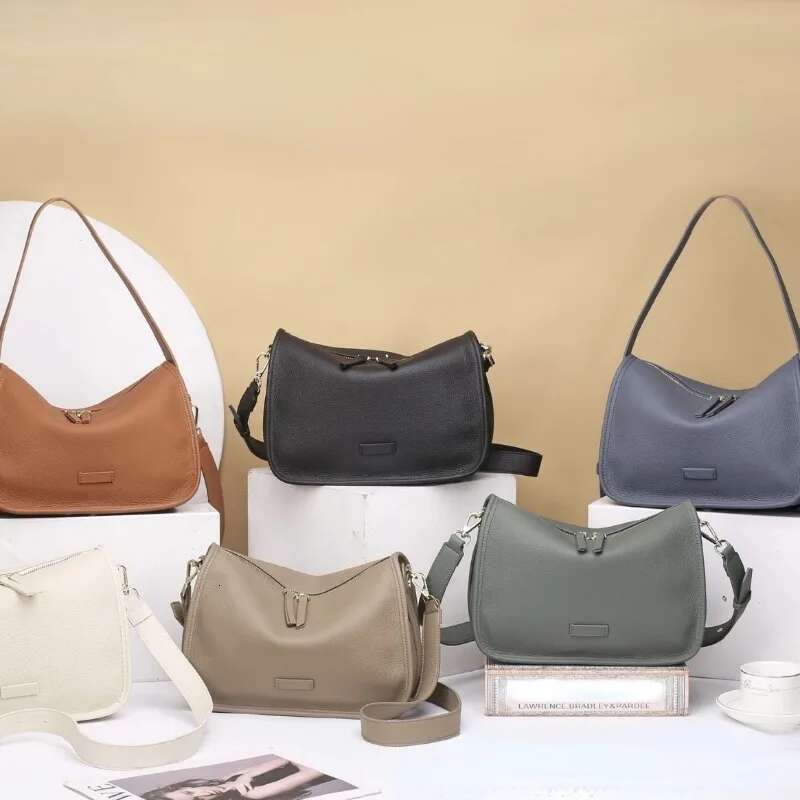 Designer Bag 2025 New All-Match Vintage Personalized Single-Shoulder Bag Zip Solid Women Totes Casual Commuter Moda Crossbody Bags Luxury Bag