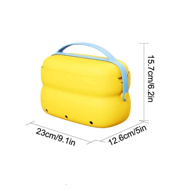 Portable Wash 2-In-1 Dry Wet Separation Bath Storage EVA Large-Capacity Travel Washing Bag Makeup Cosmetic Bags