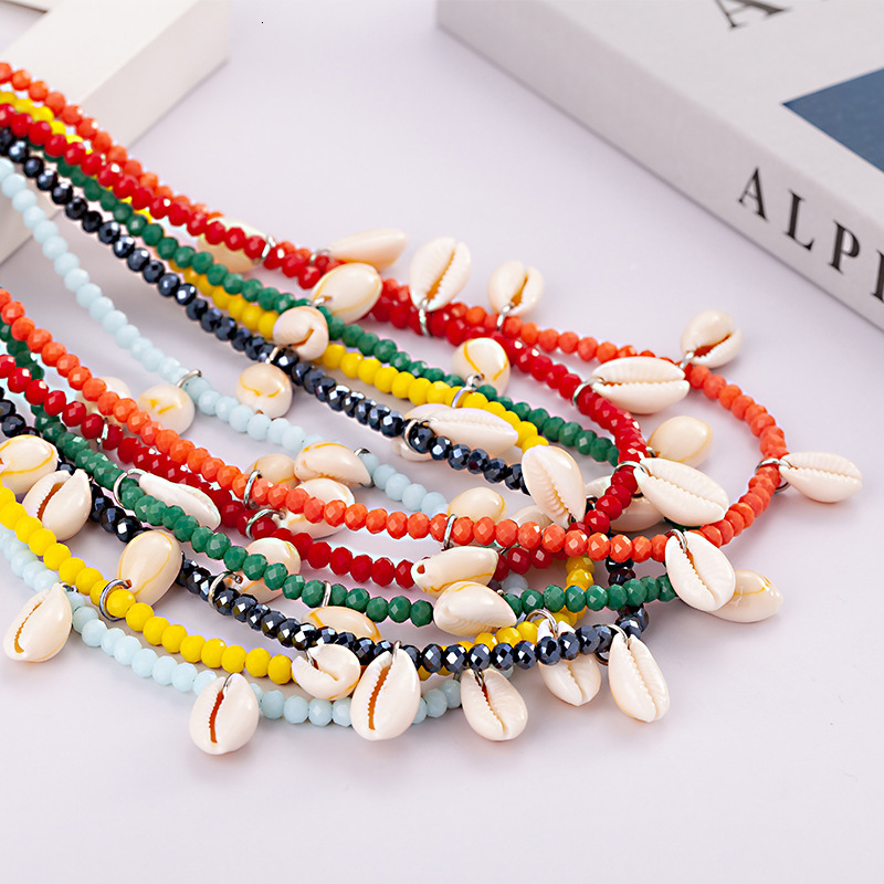 Accessories Crystal Shell Necklace Simple Fashion Direct Sale Elegant