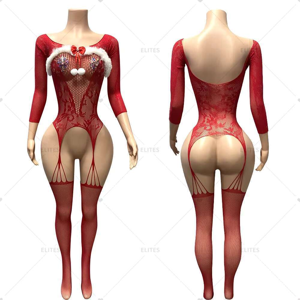 ELITES New Fashion Sex Underwear Sexy Temptation Uniform Christmas Set Role Playing Performance Wear