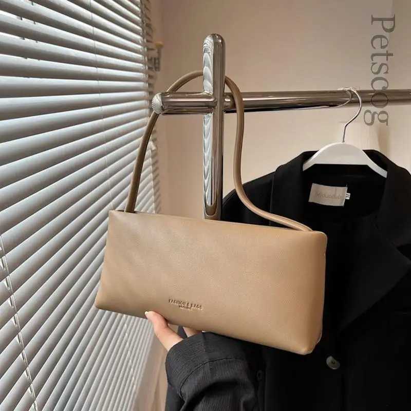 Simple Design Wens Handbag Solid Color Zipper Crossbody Bag Womens Casual Shoder Bags Ladies Purse Womens Bag Z250514