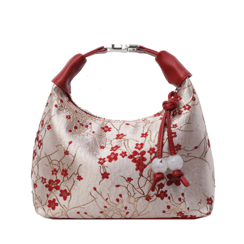 This year's popular niche embroidered for women 2025 versatile crossbody bag, new Chinese style single shoulder armpit bag