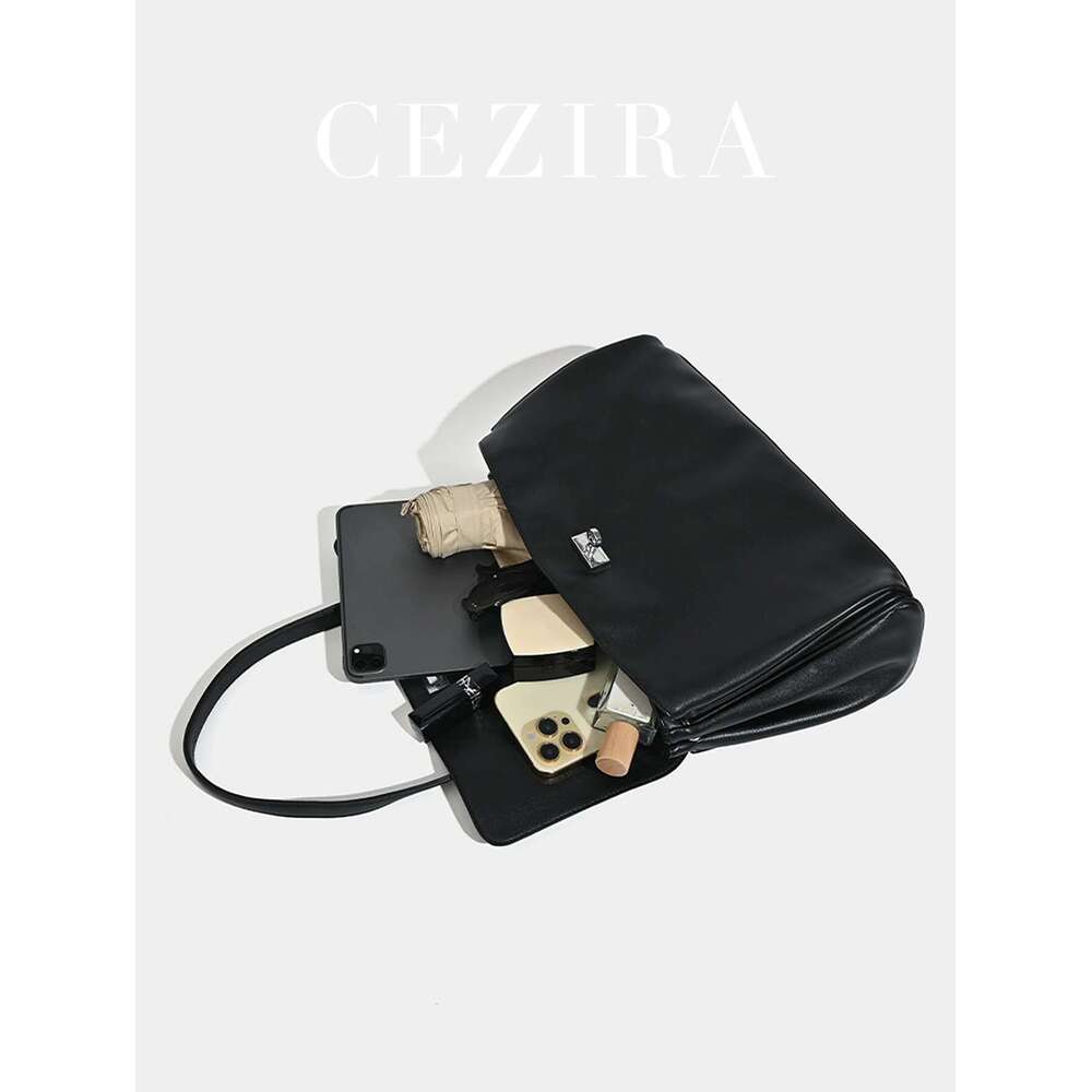 Business Elegant Women Shoulder Tote Office Large Vegan Faux Leather Turn-Lock Flap Cover Square Minimalist PU Messenger Bag