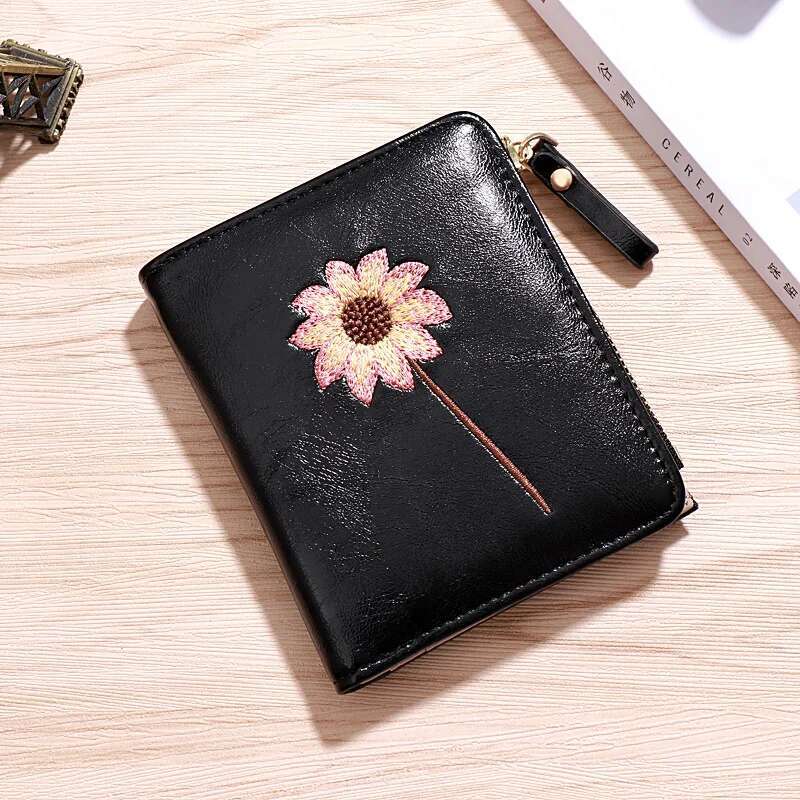 Slim Wallet Brand Small Purse Women Leather Pursese Top Selling Designer Wallets Moda Mujer 2022