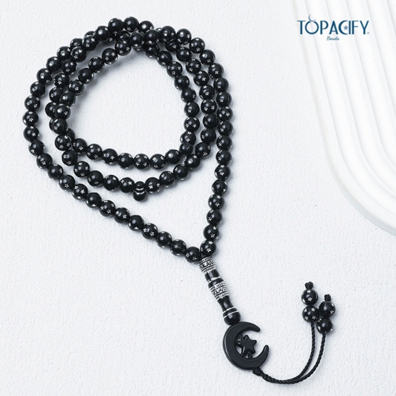 Prayer Tisbiha 99 handmade Arabic prayer beads Muslim jewelry