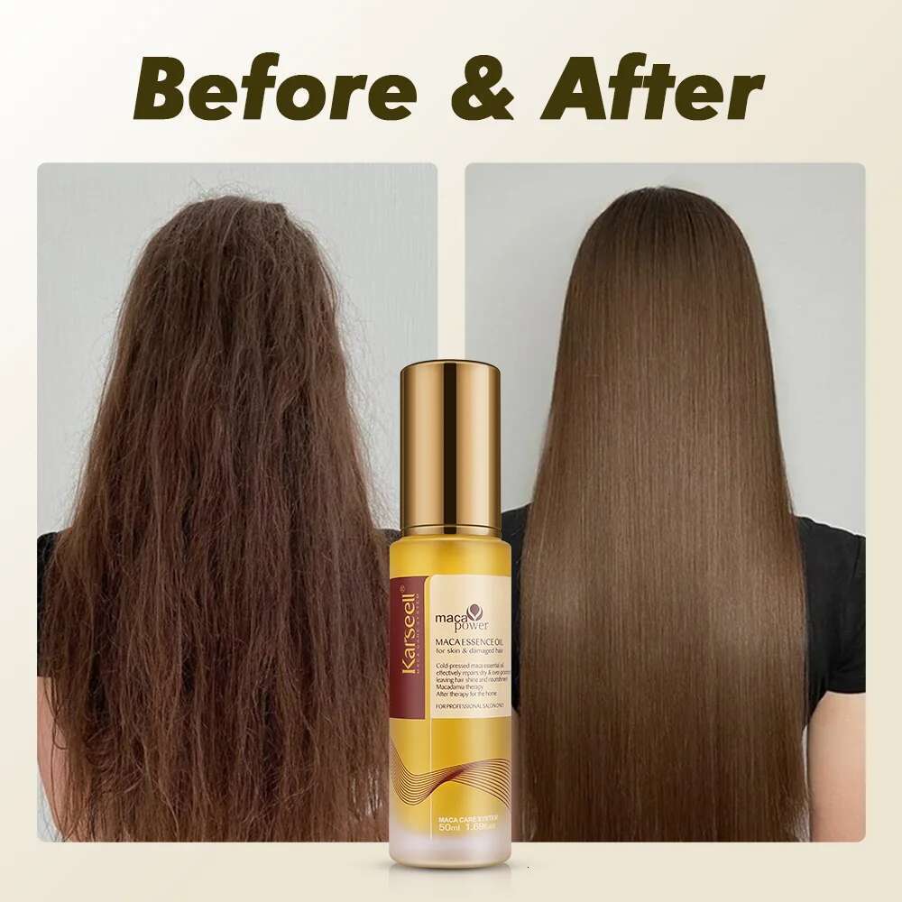Karseell 50Ml Moroccan Healing Cold Pressed Weightless Argan Oil Serum For Dry Damaged Hair