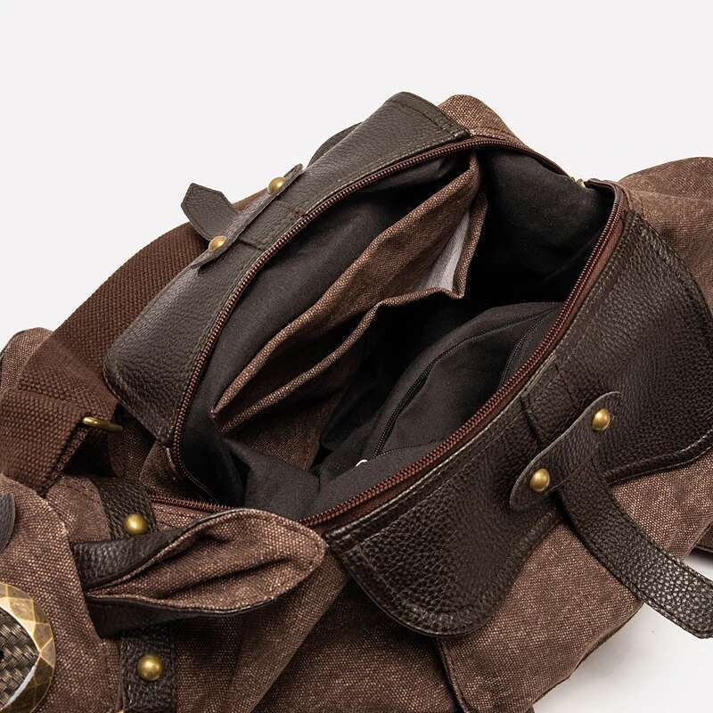 Shoulder High Quality Canvas Crossbody Bags Fashion Design Unique Horse Bag For Women Man High-Capacity Brown Black Animal