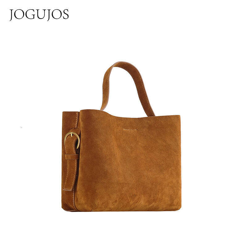 JOGUJOS Genuine Leather Casual And Fashionable Cowhide Shoulder Bag, Handbag, Multifunctional Women's Crossbody Bag