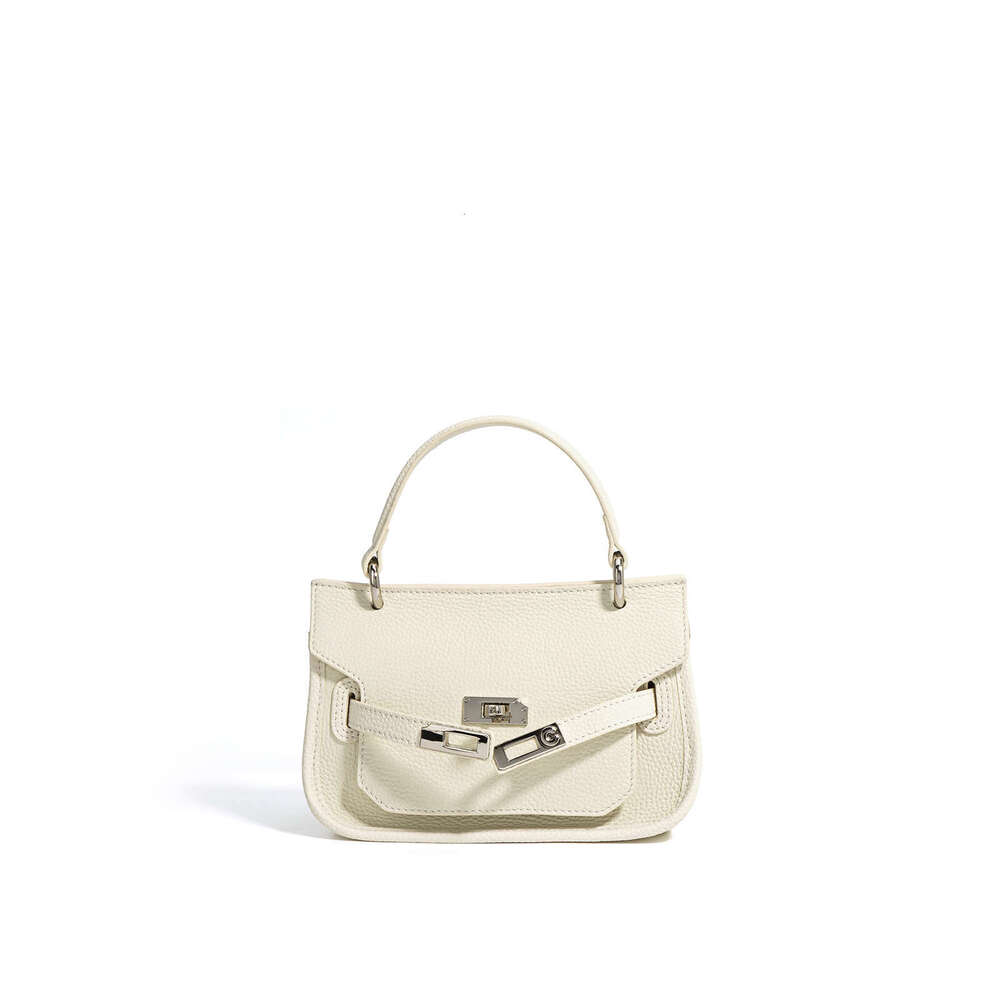 Luxury Structured Lock Closure Tote with Convertible Carry Spacious Work-Ready Handbag for Women