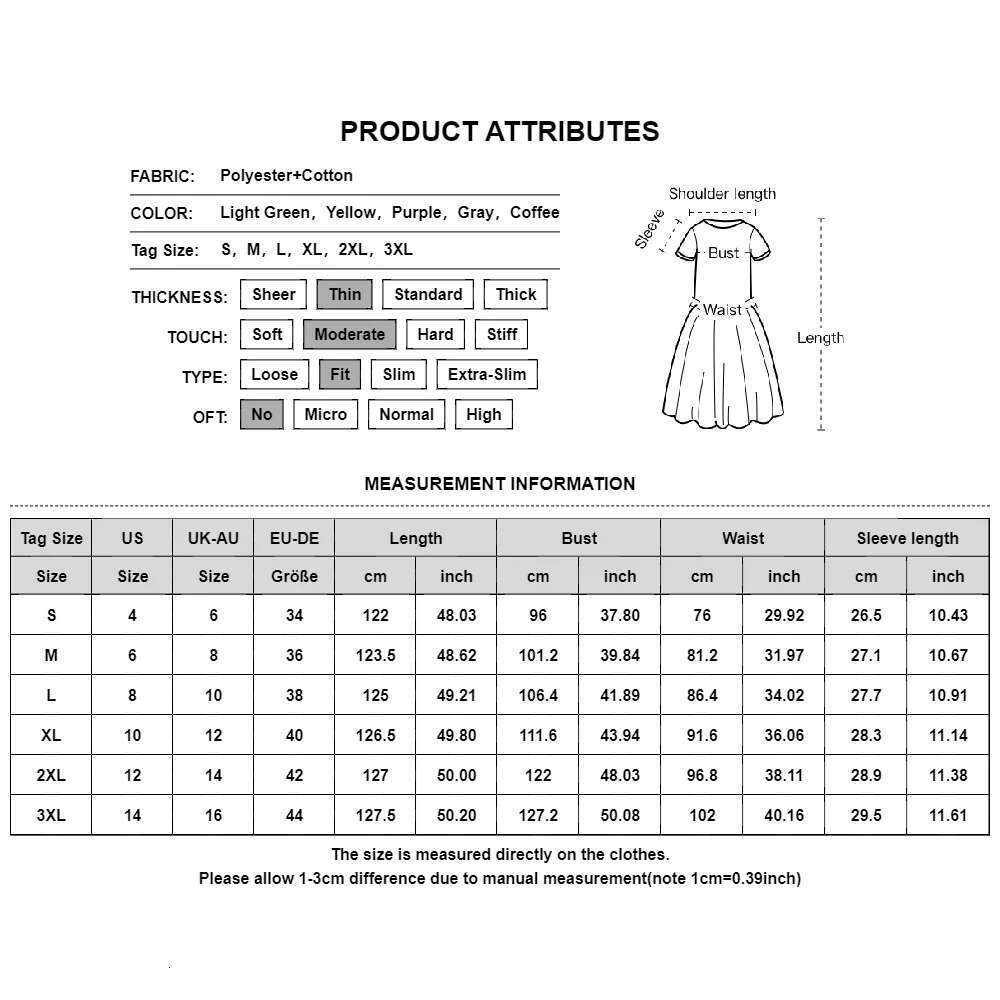 Summer for Women Retro Plus Size Dresses Fashion Splicing Waist Drawstring Design Short Sleeved Female Dress