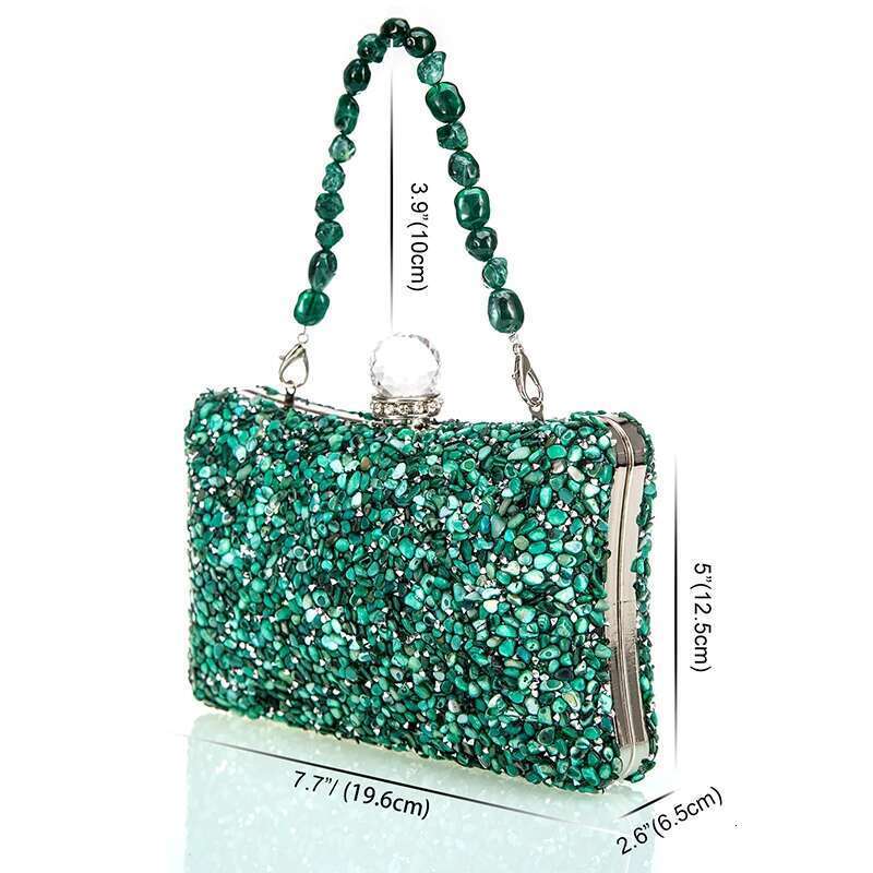 Lady Clutch Future Personality Squar Bag Shiny Dinner/Banquet For Woman