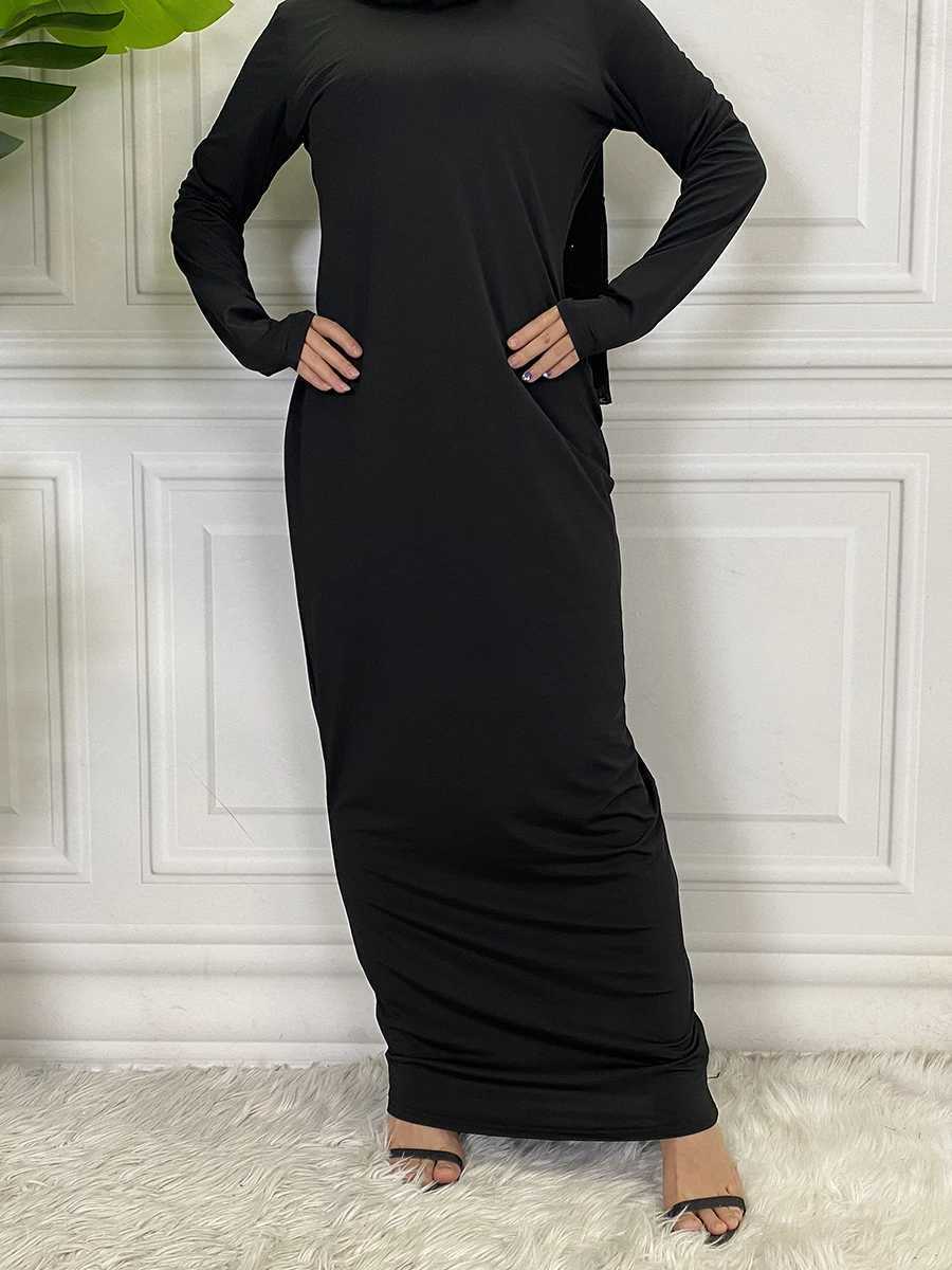 All-Match New Arrivals Muslim For Women Hijab Dress Middle East Dubai Abaya Turkey Kaftan Islamic Clothing Femme Arabic Vestido X2505141