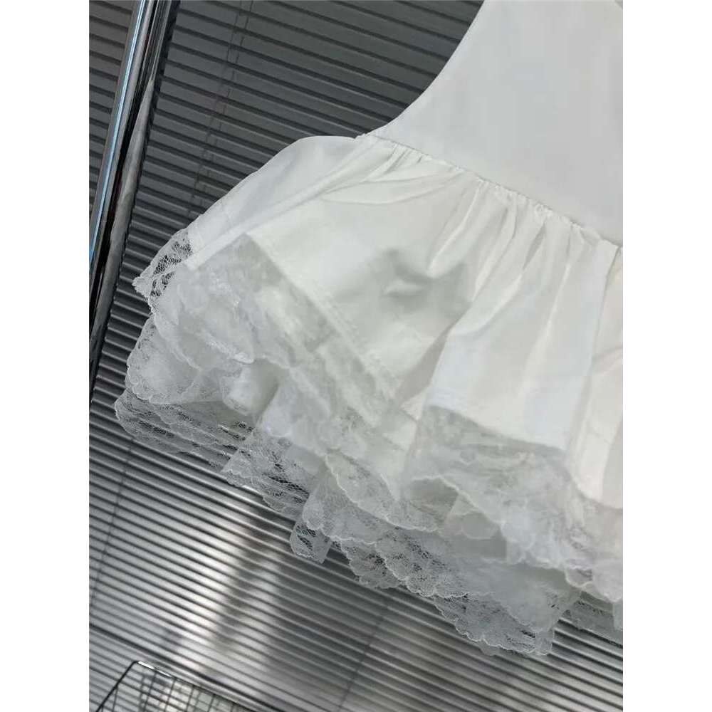 Getspring Women Tank Tops 2025 Spring Summer New Square Collar Lace Ing Sleeveless Short White Vest Fashion Ladies Camis