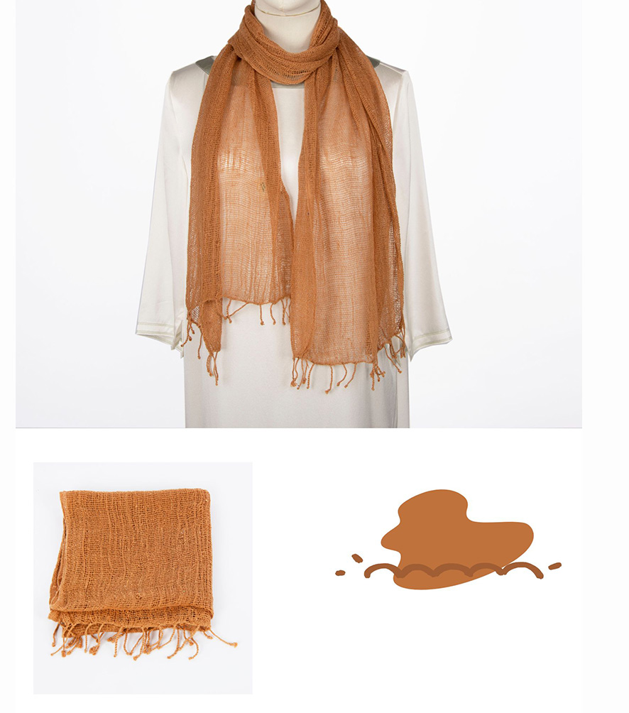 scarf designers silk summer solid color Long Wraps Classic sunscreen breathable multi-purpose silk scarf neck shawl measures 30*120cm100% noil silk144