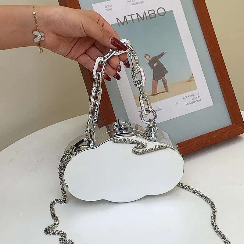 Cloud Personality For Design Sier Shoulder Women Crossbody Bag Handbag And Purse Day Clutches