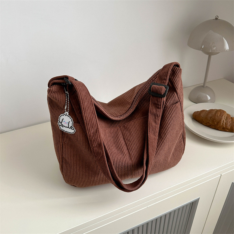 Free Delivery Designer Bag Solid Color Large Capacity Casual 2025 Spring New Versatile Ins Shoulder Crossbody Korean Version Stylish Tote Luxury Bag