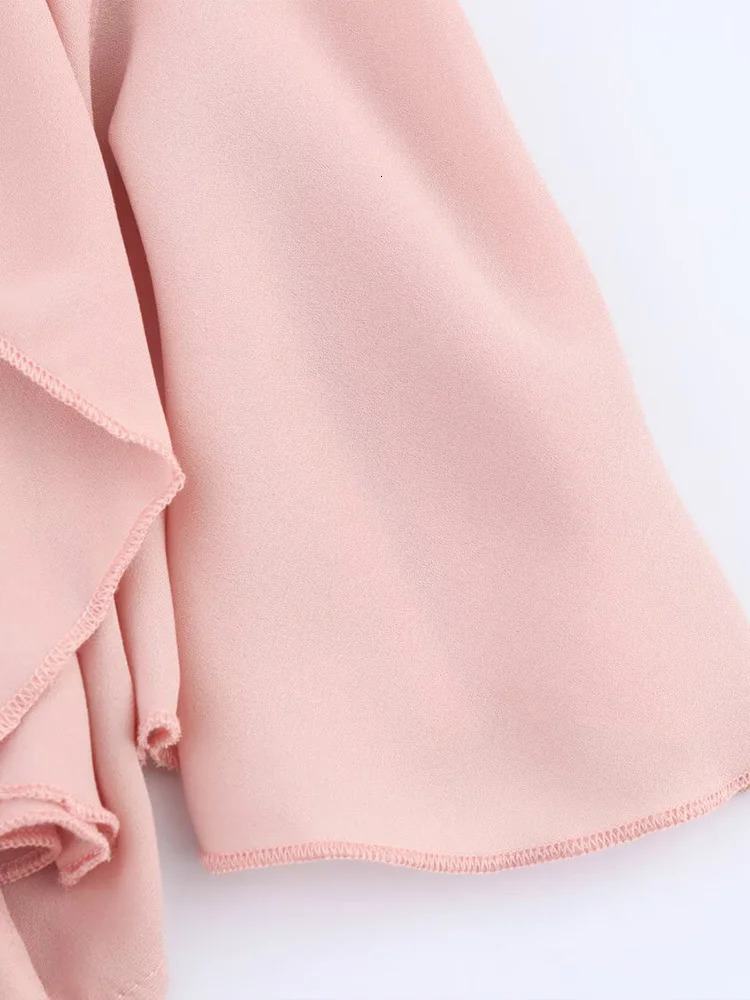 Womens Clothing European and American style slim high waist irregular layered decorative skirt 250514