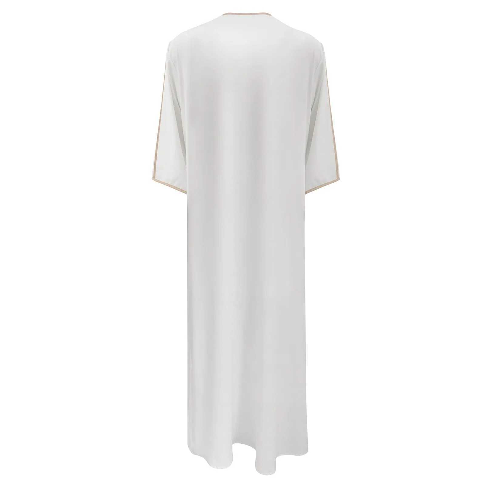 Saudi Arabic Men Jubba Thobe Muslim Arab Dress Dishdasha Thoub Robe Kaftan Traditional Jubbah Islamic Clothing Abaya Eid Ramadan X250514