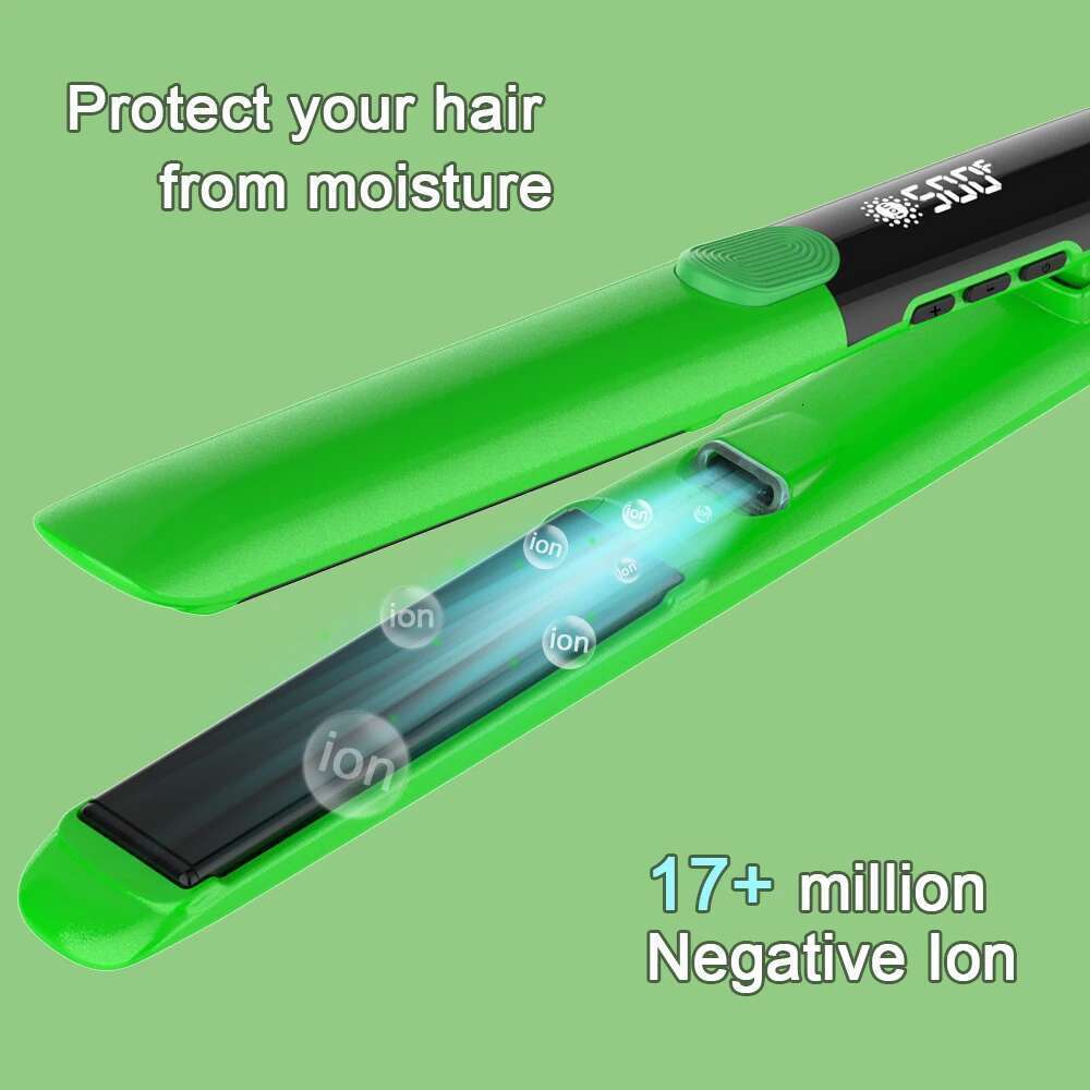 Plasma Flat Iron 500F Vibrate Straightener Keratin Treatment For Frizzy Recovers The Damaged Hair Irons