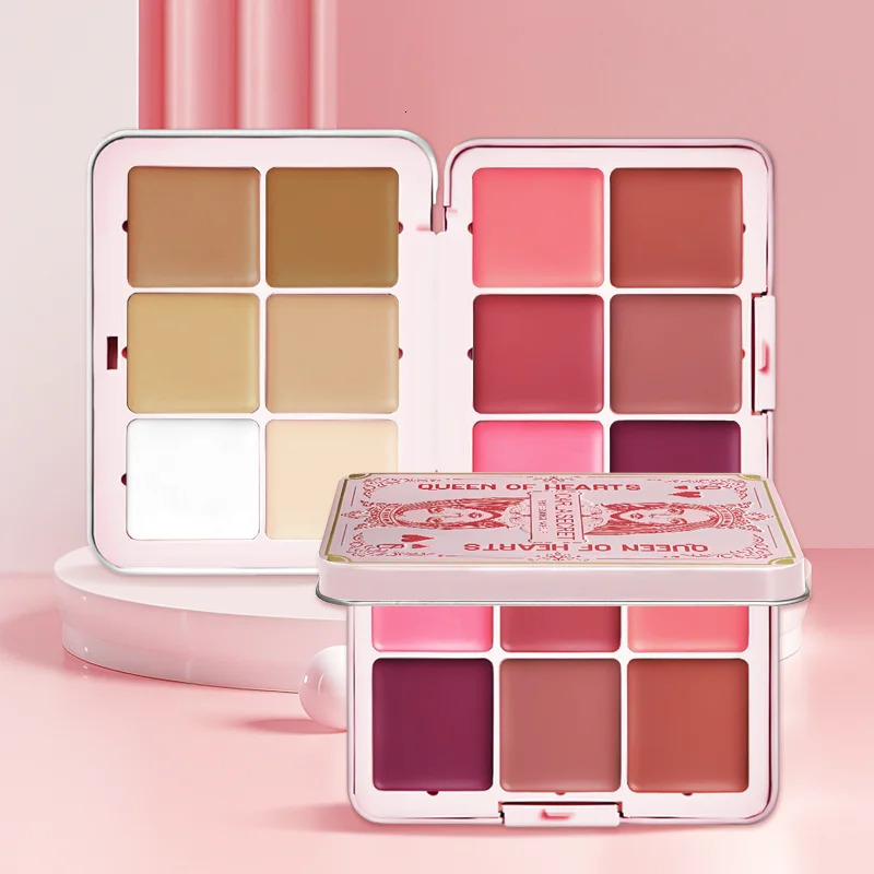12 Colors Face Concealer Camouflage Cream Contour Palette Profesional Foundation Paleta Concealer 250512