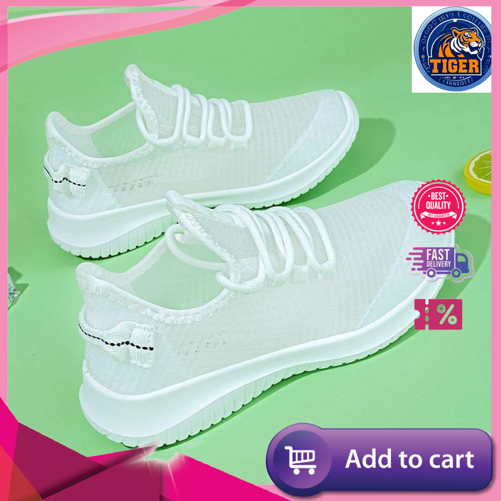 Ddmytiger Casual Sports Comfort Tennis Spring Summer Mesh Light Sneakers Women White Hollow No Slip Walking Shoes Outdoor