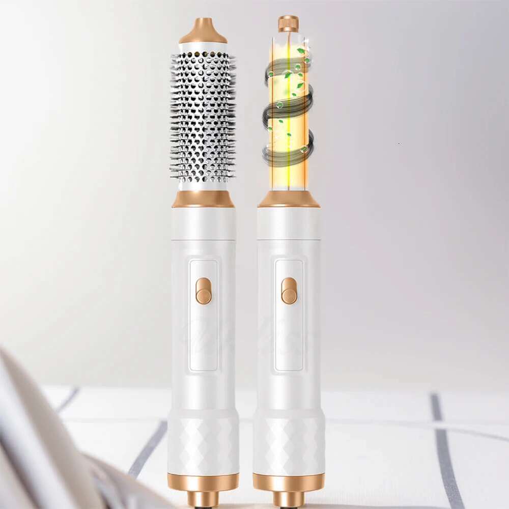 5 in 1 Hair Multifunction Blow Dryer Brush Set Rotating Curling Wand Ergonomic Anti-explosion for Home Barbershop