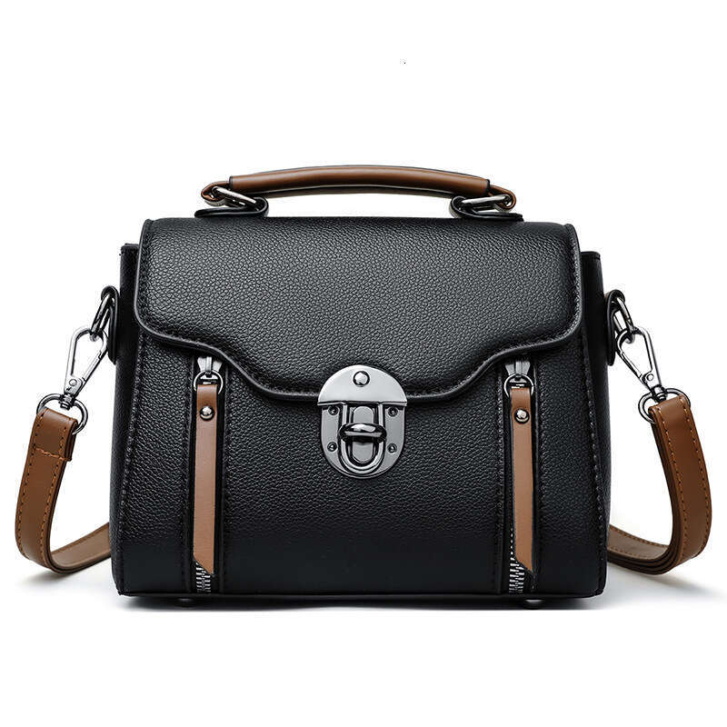 Direct supply crossbody women's trend retro hand-held shoulder versatile fashionable small square bag 2025 new style temperament chic elegant clo