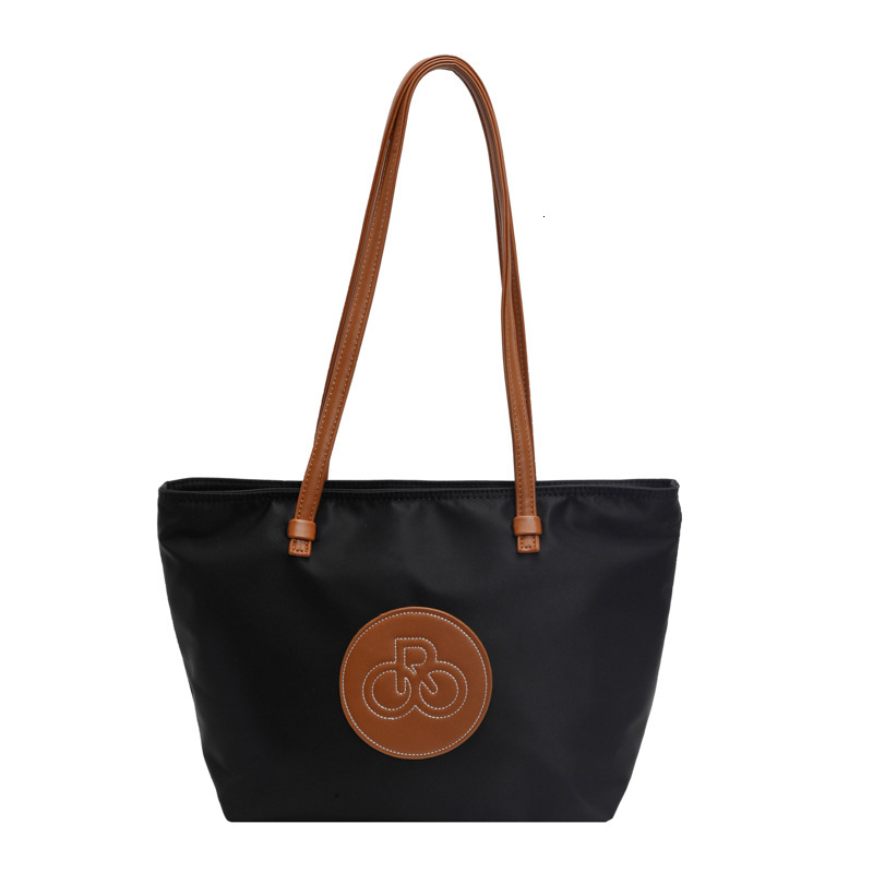 Handheld contrasting crossbody bag for women in the summer of 2025, new Korean Instagram trendy Oxford cloth shoulder bag, niche fashion