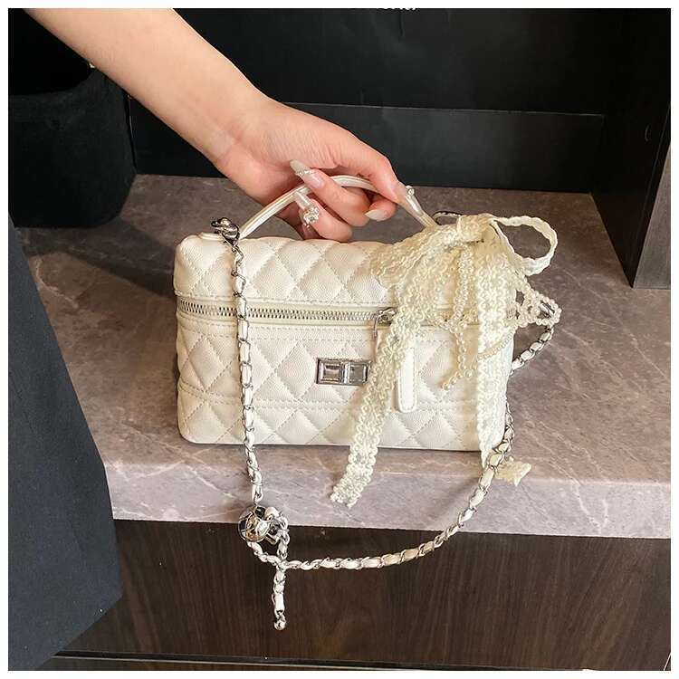 Elegant Vintage Tote Bag For Women Minimalist Leather Crossbody Handbag Designer Messenger Purse Stylish Large Capacity