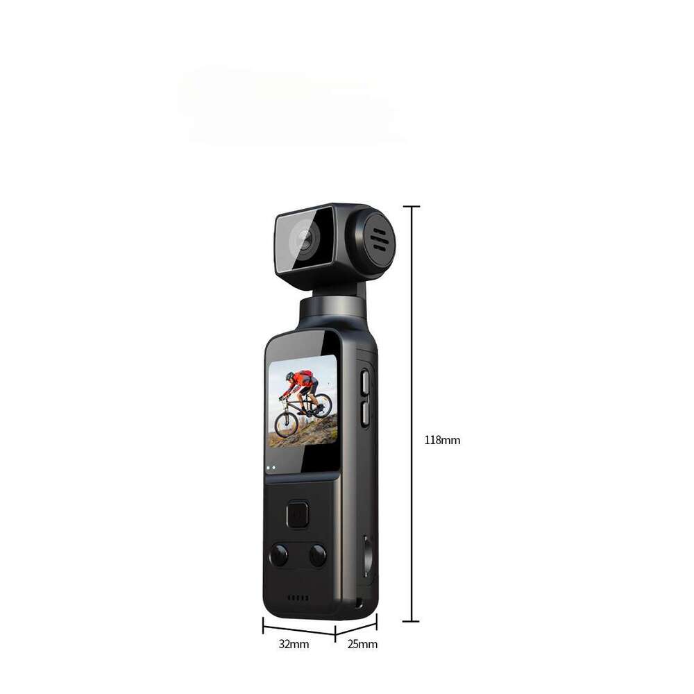 5K high-definition 4K outdoor cycling handheld digital sports camera, back clip law enforcement recorder