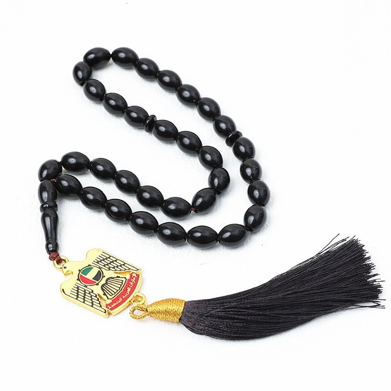 UAE Dubai Muslim Islamic prayer beads, Tabiha, unisex, 33 counting beads