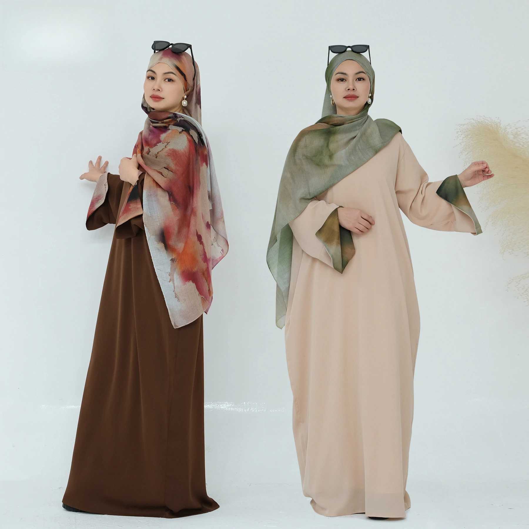 Ramadan Arabic Women Muslim Modest Dress Elegant Dubai Hijab Abaya 2025 Spring Summer Islam Outfit Clothing Fashion Turkey Gown X250514