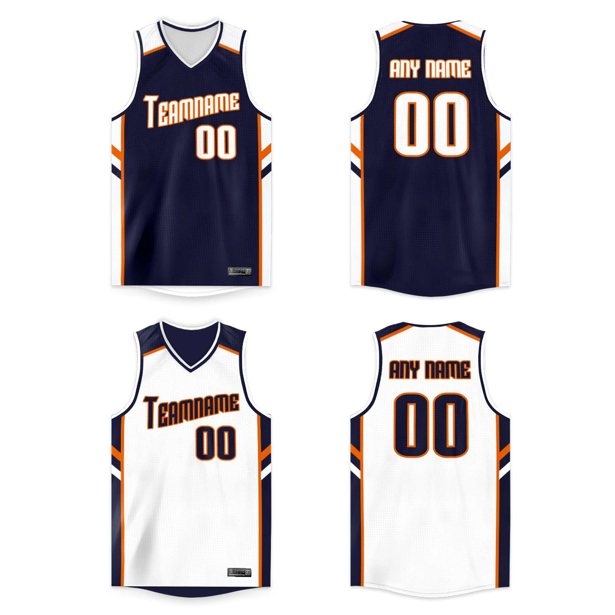Custom Men Youth Basketball Jerseys Printed Reversible Mesh Performance Athletic Blank Team Uniforms For Sports