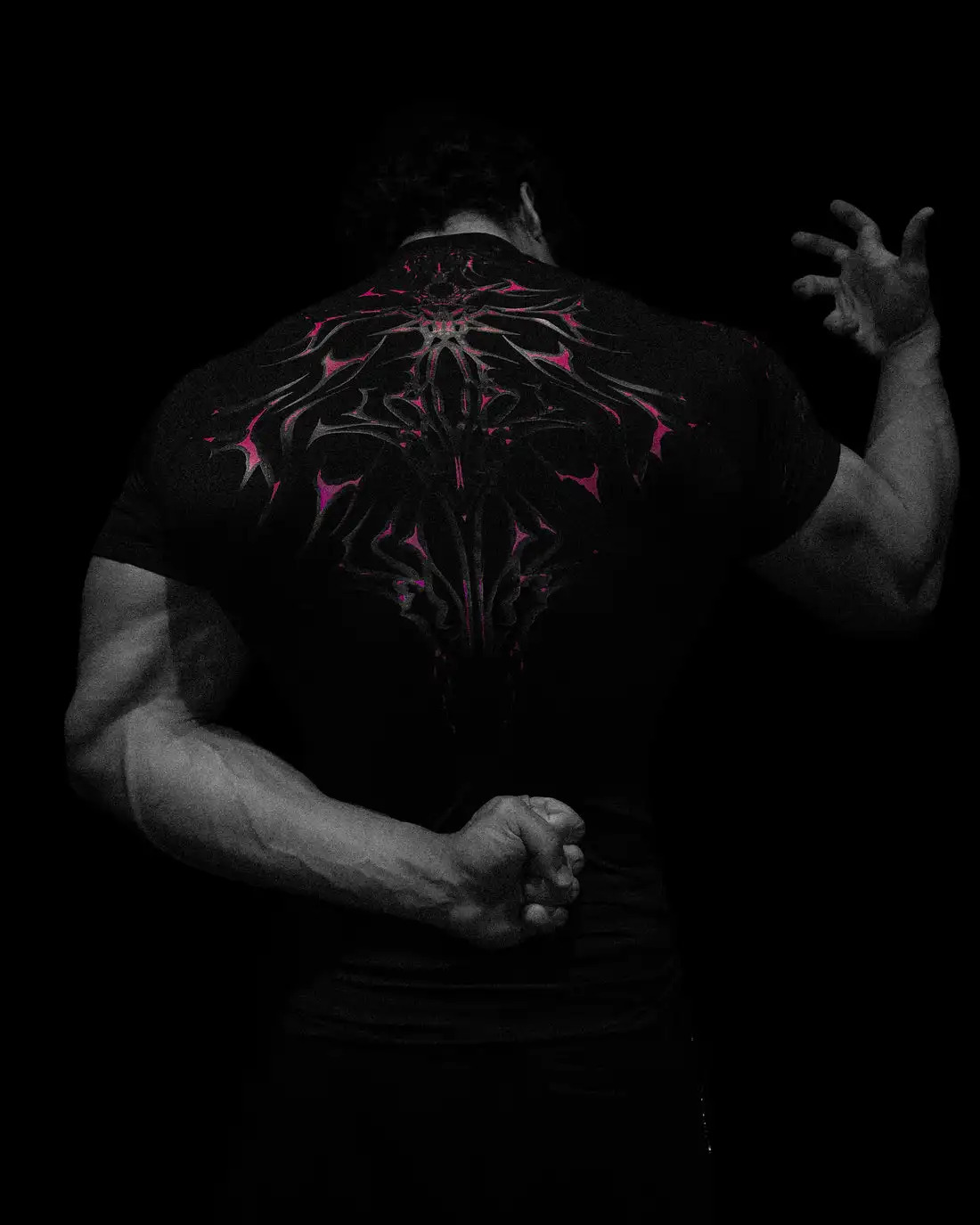 Breathedivinity Compression Shirt Short Sleeve 2025 Tops Muscle GYM Fitness in Black Body Shape Fit Reveal Figures Ship US only 250513