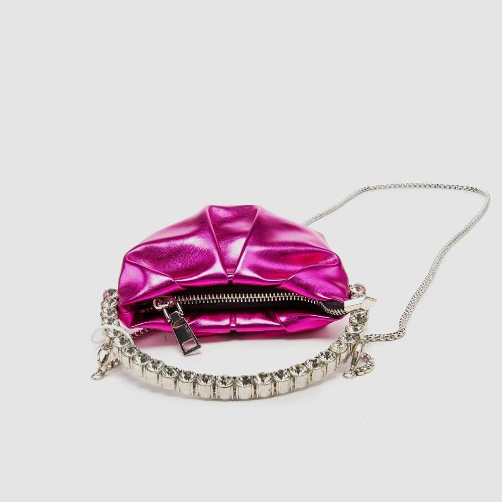 Designer Rhinestones Clutch For Women Purse Shoulder Bag Purse Shiny Crystal Purses And Handbag