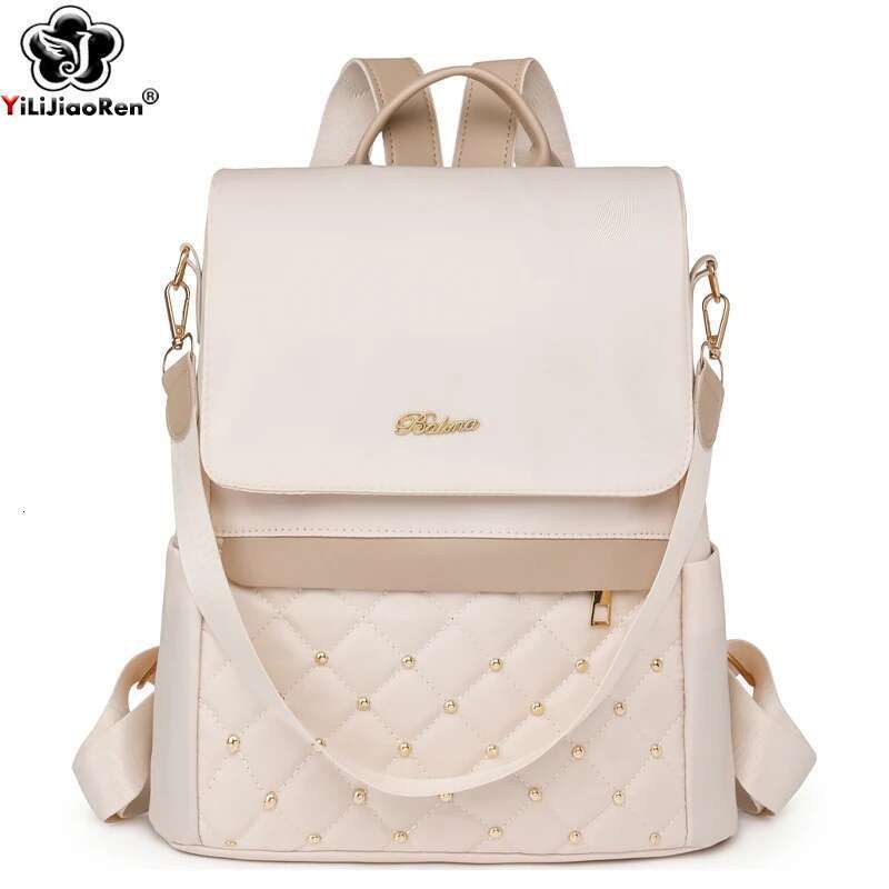 Anti Theft Backpack Woman Waterproof Nylon Big Back Pack For Women Fashion Ladies Multifunctional Bagpack Outdoor Travel Bag