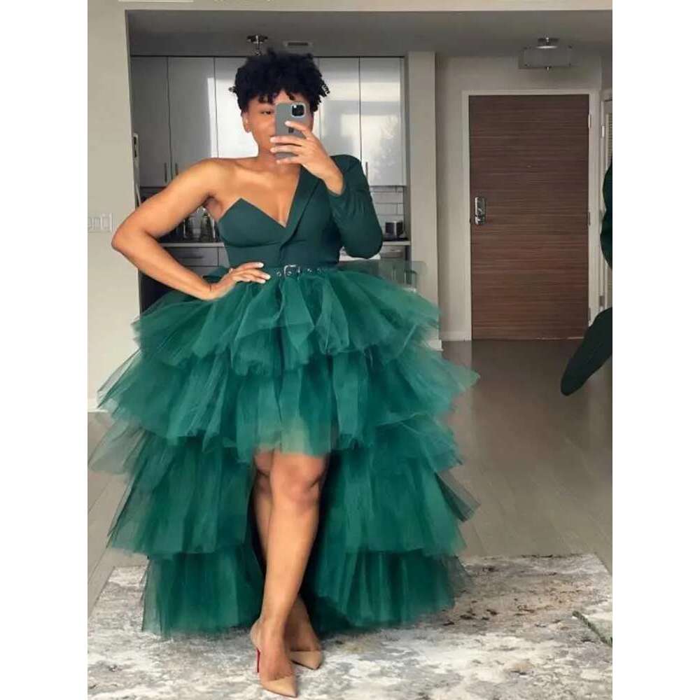 Womens Plus Size Dresses Sexy V Neck Long Elegant with Sleeves Green Evening Mesh Blazer Dress Wholesale Dropshipping
