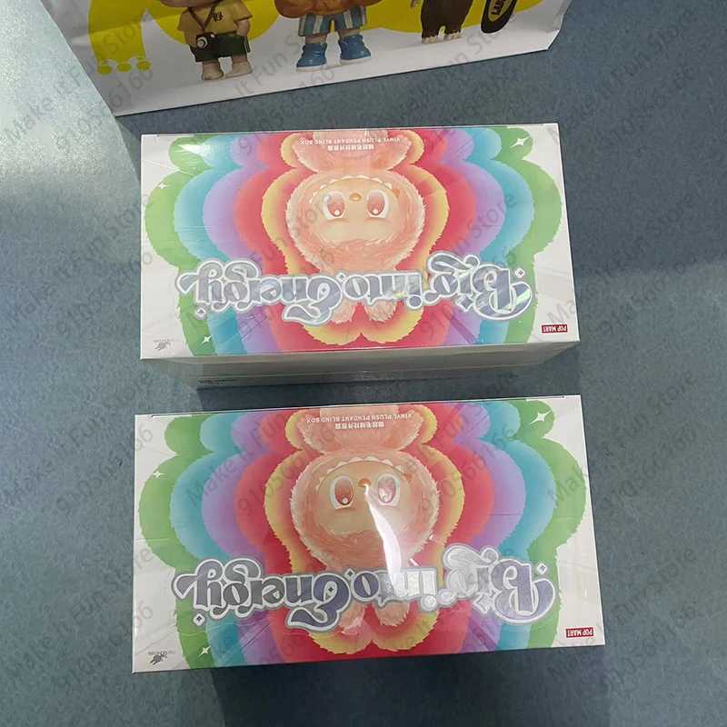 100% Genuine Labubu V3 THE MONSTERS High energy ahead series Vinyl plush pendant blind box giftT250514